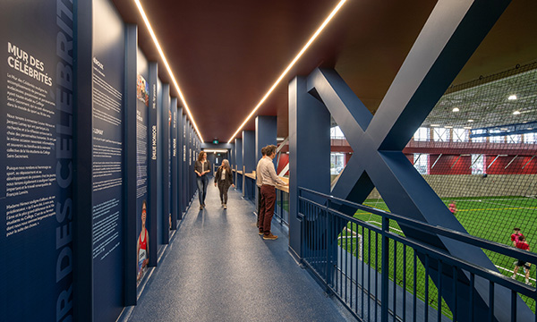 Collège Saint-Sacrement - Soccerplex - chemin