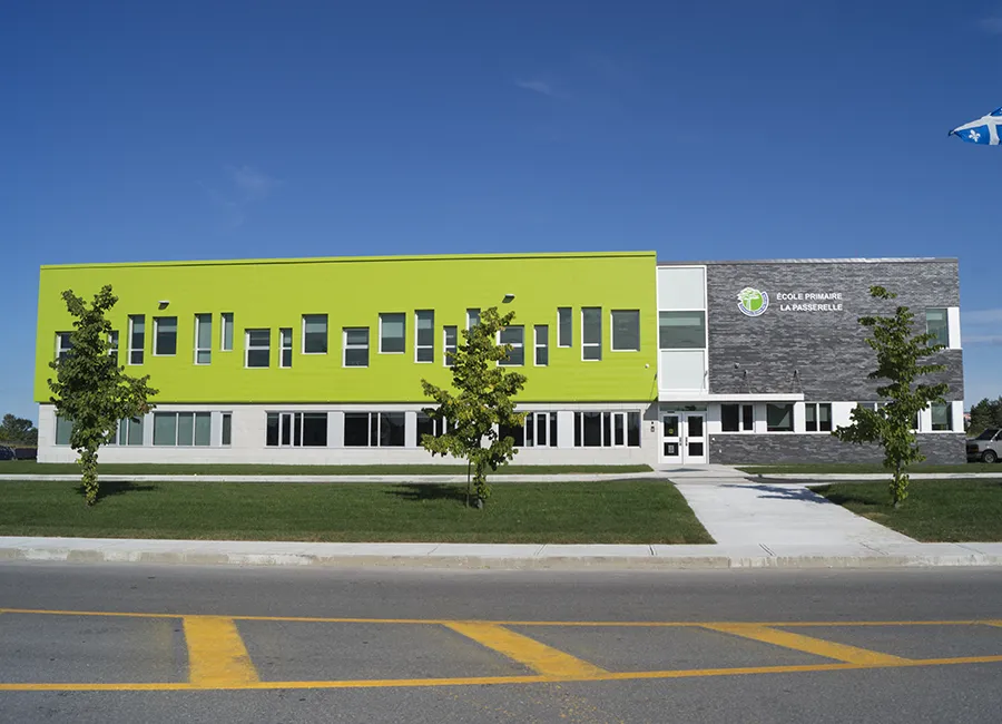 École primaire La Passerelle - Devanture de l'école