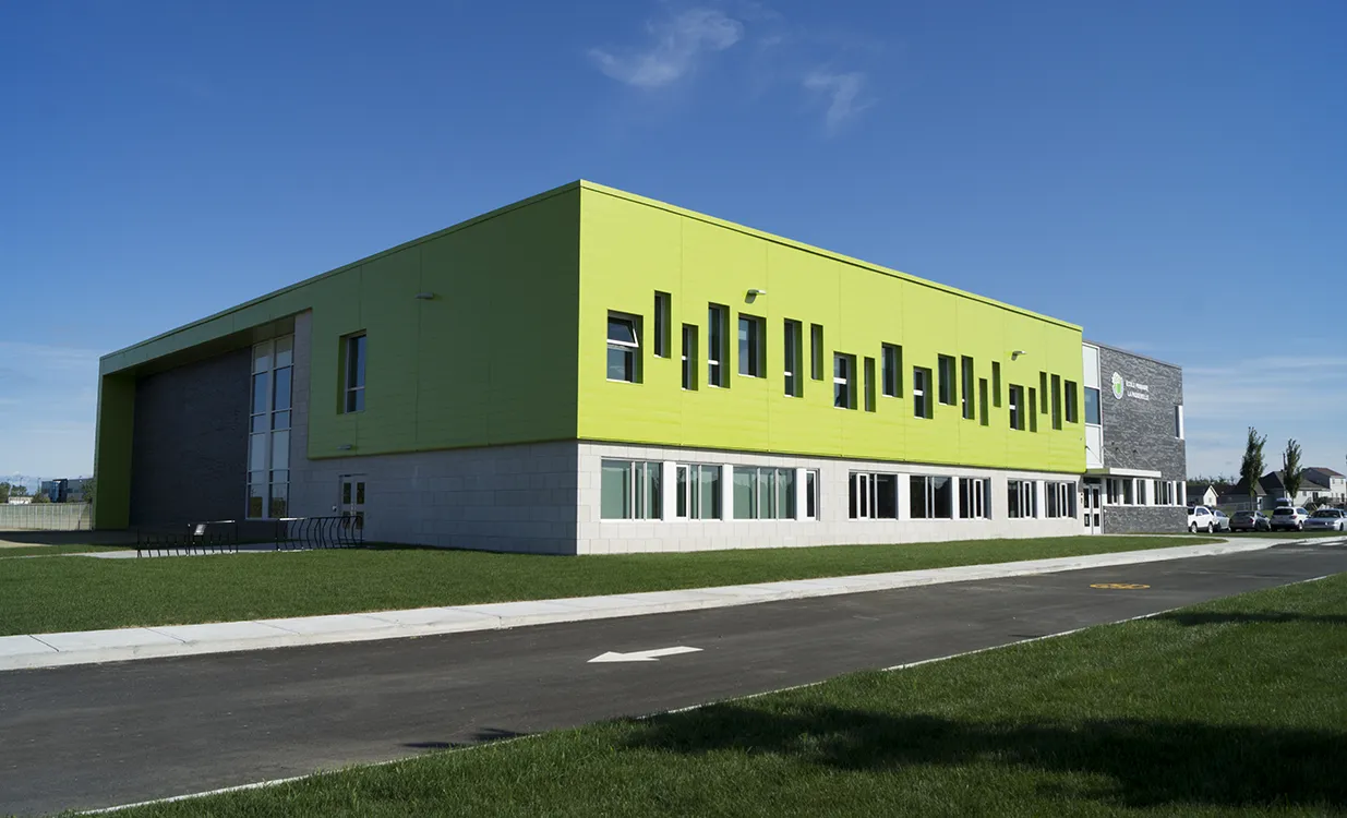 École primaire La Passerelle - Arrière de l'école