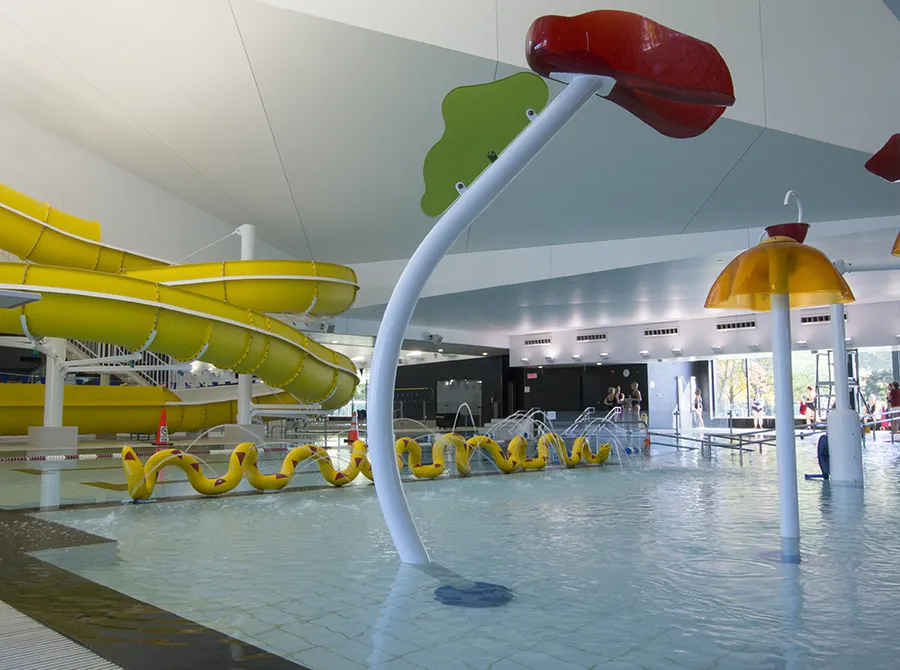 Centre aquatique Desjardins - Jeux d'eau