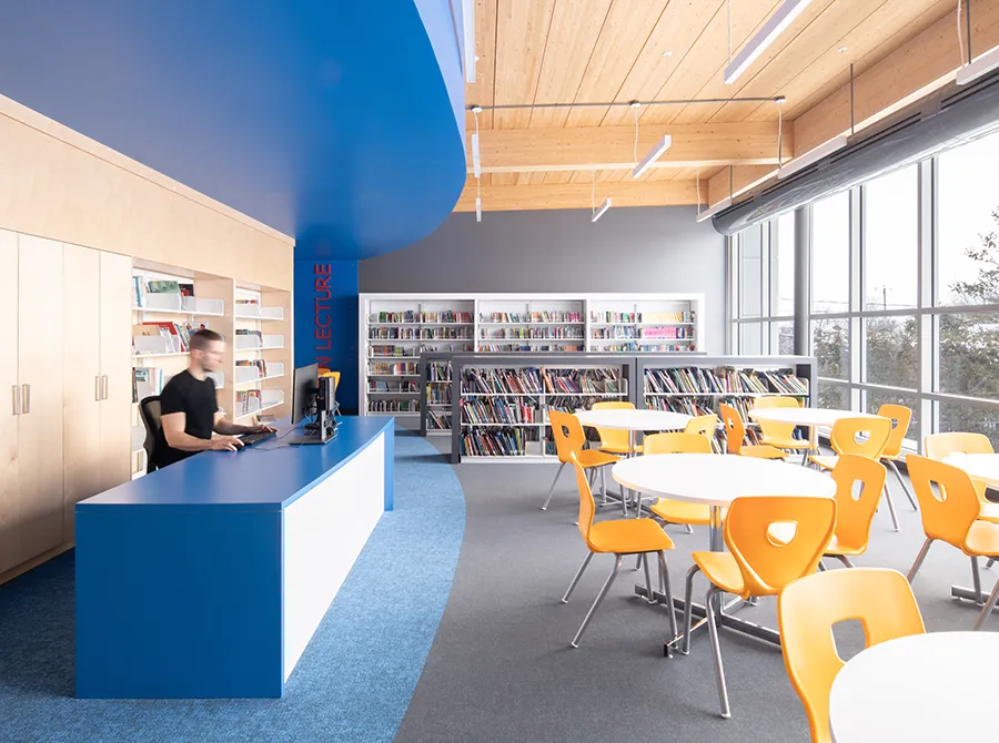 École primaire des Bourlingueurs - Bibliothèque