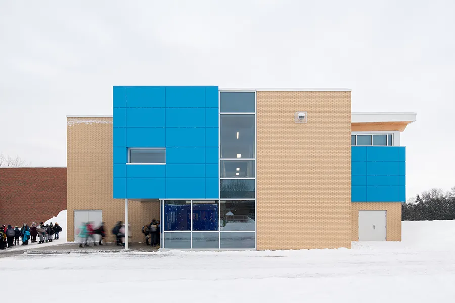 École primaire des Bourlingueurs - Entrée arrière