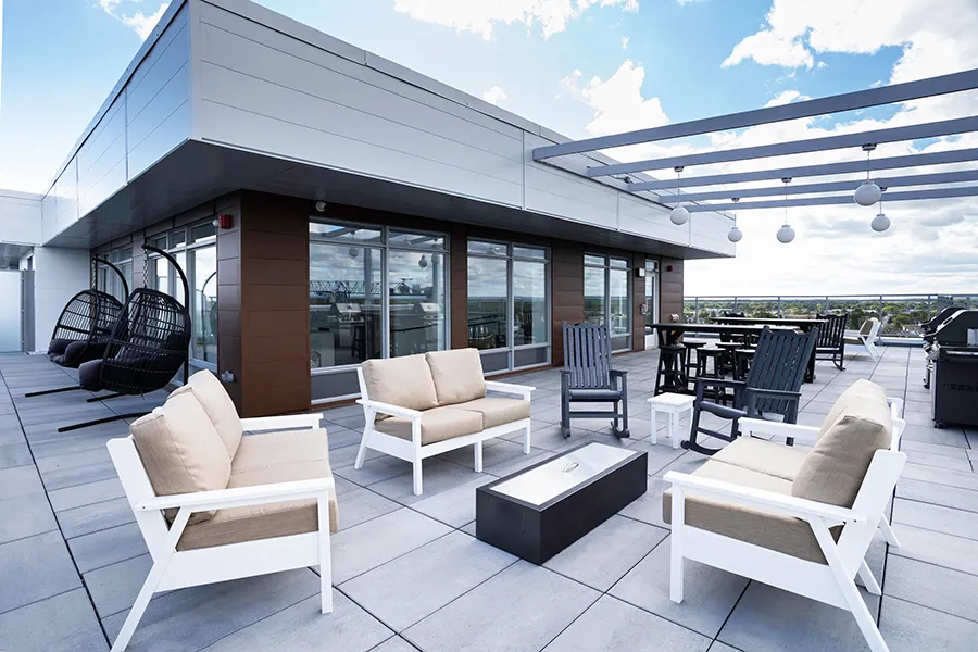 Tour Cachemire 2 - Terrasse