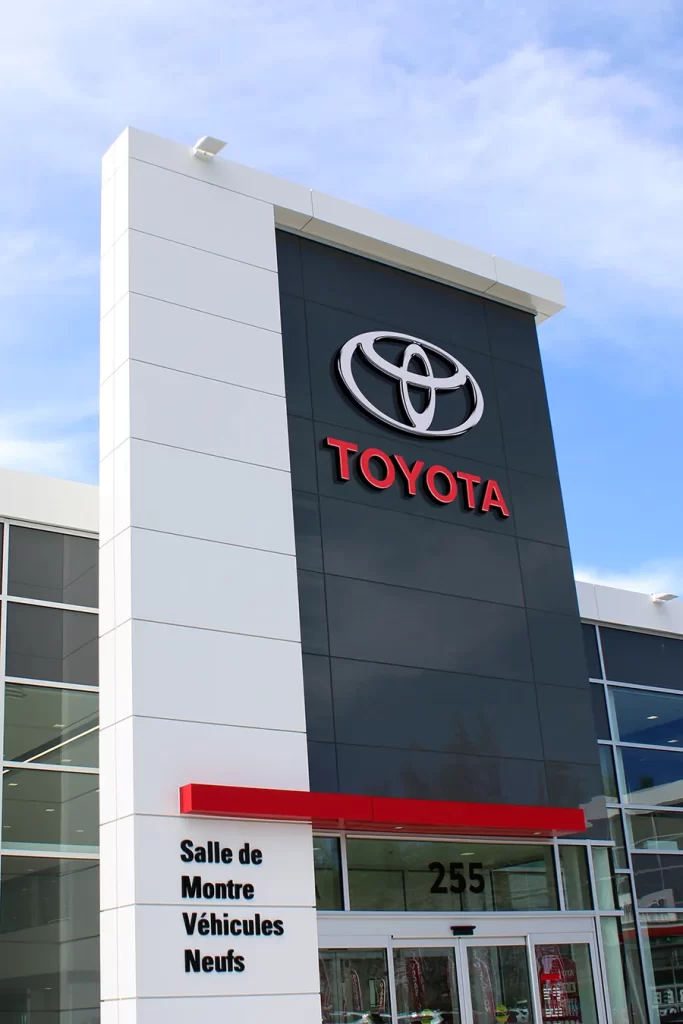 Rénovation Vimont Toyota