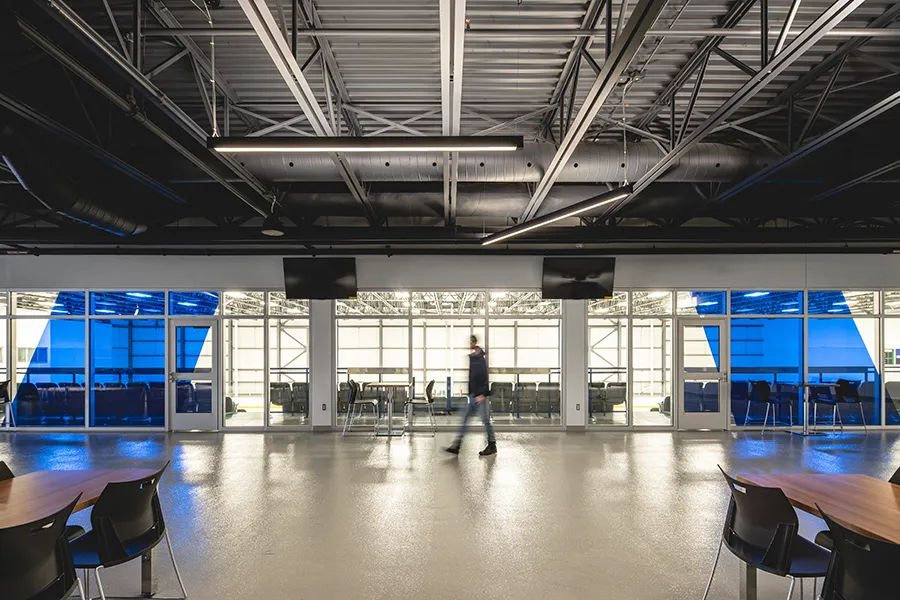 Aréna Ville de La Prairie - Espace d'attente / Lounge