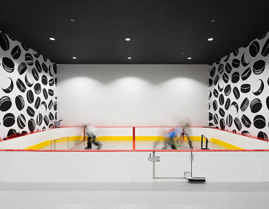 Aréna Ville de La Prairie - Petite patinoire intérieure