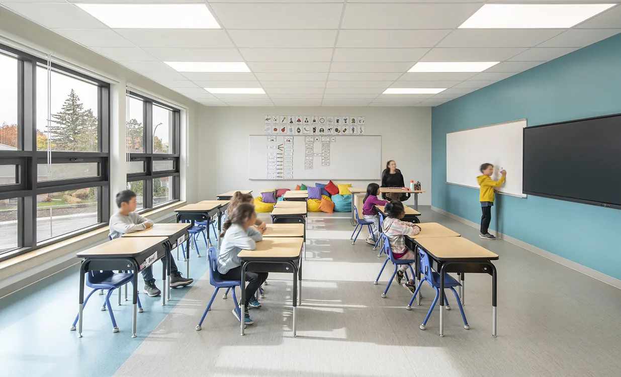 Agrandissement École Saint-Louis - Classe