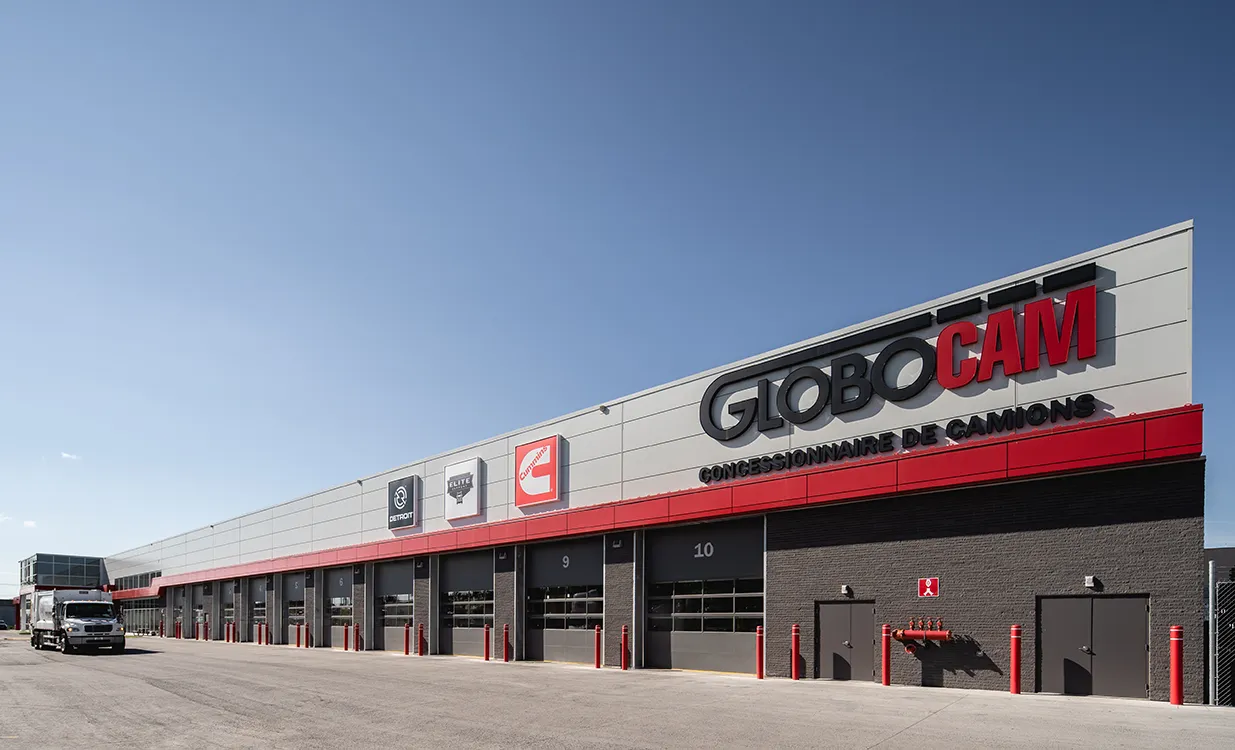 Concessionnaire Globocam - Portes de garage latérales