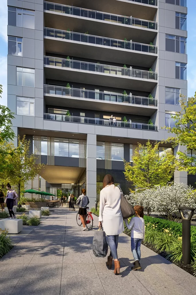 La Cité Gatineau - Allée pietonnière
