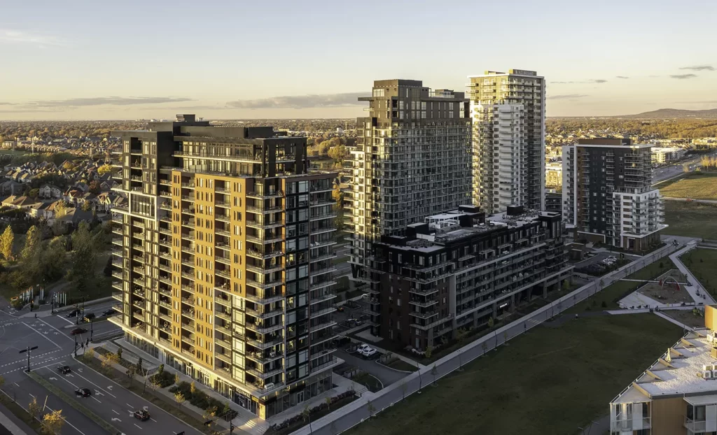 Condos Magellan Phases 1-2-3 - Vue d'ensemble