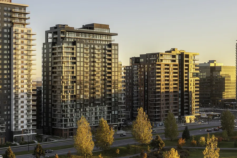 Condos Magellan Phases 1-2-3 - Vue d'ensemble