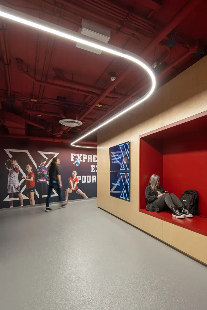 Soccerplex du Collège Saint-Sacrement - Corridor