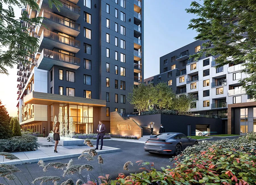 Sorella Condos - Extérieur entrée