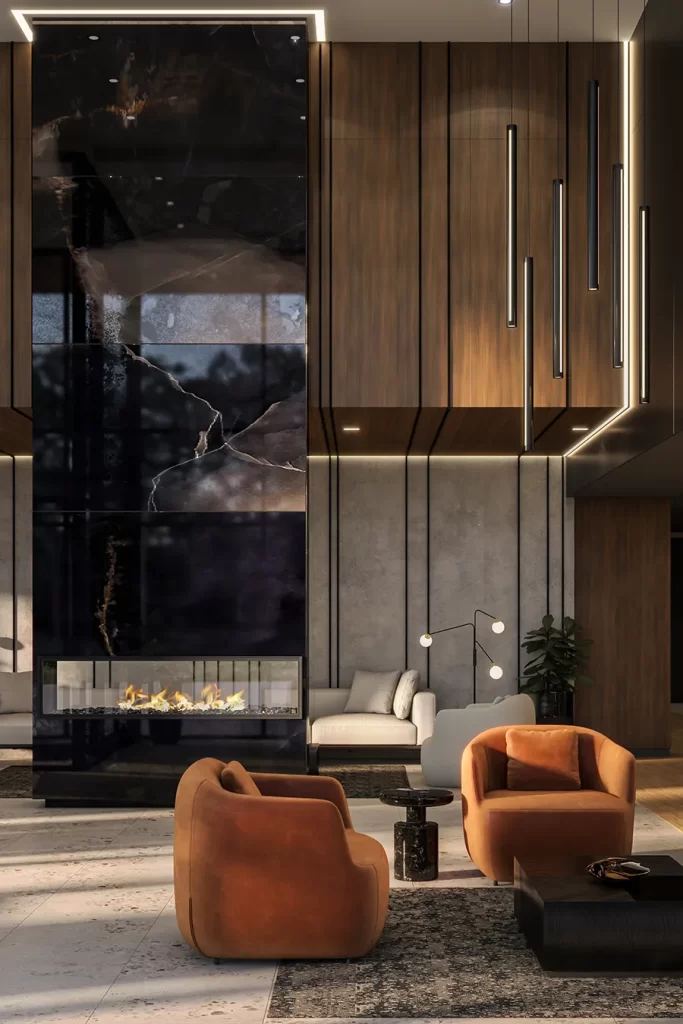 Sorella Condos - Hall d'entrée