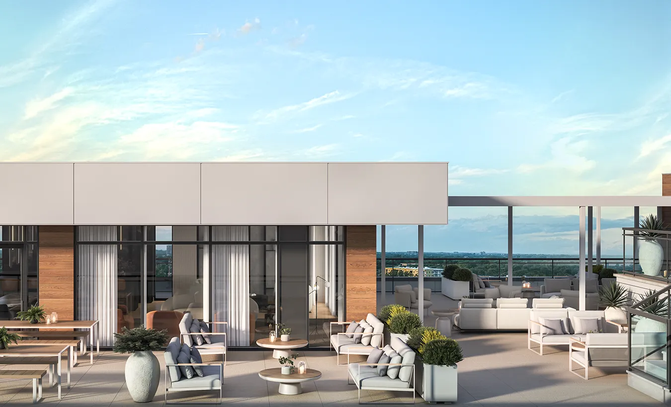 Sorella Condos - Terrasse au toit