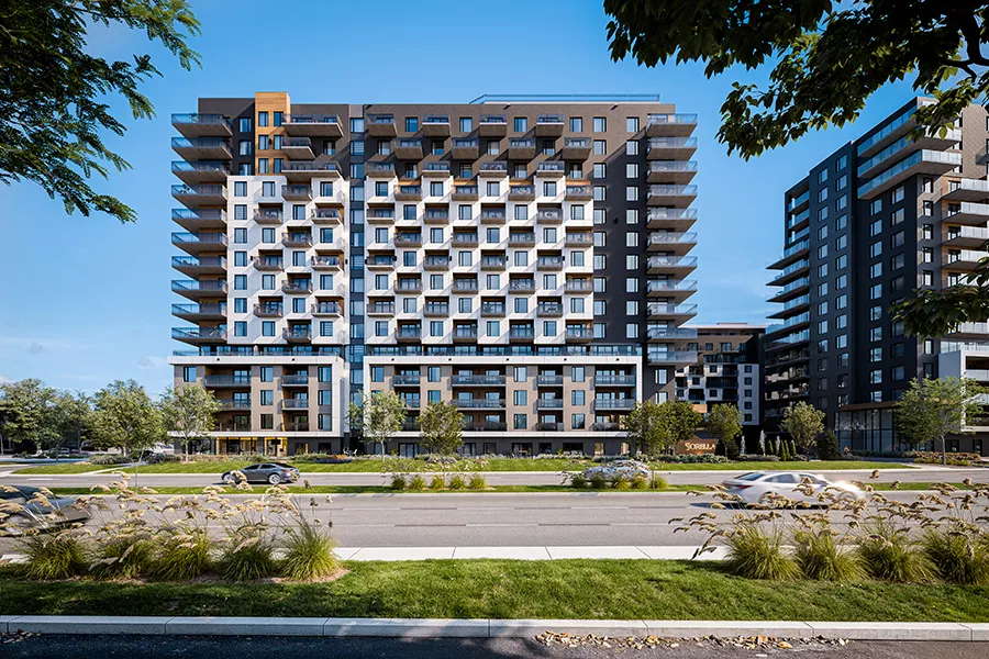 Sorella Condos - Vue extérieur latérale