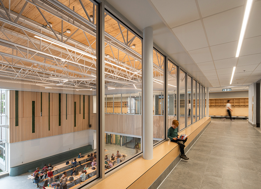 École primaire Domaine Vert-Nord 2 - Corridor