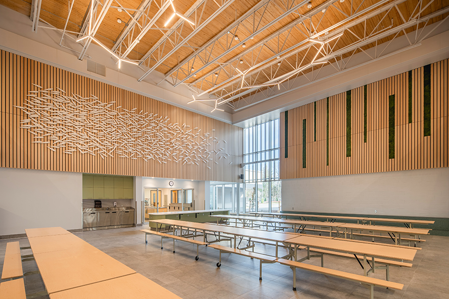 École primaire Domaine Vert-Nord 2 - Cafétéria