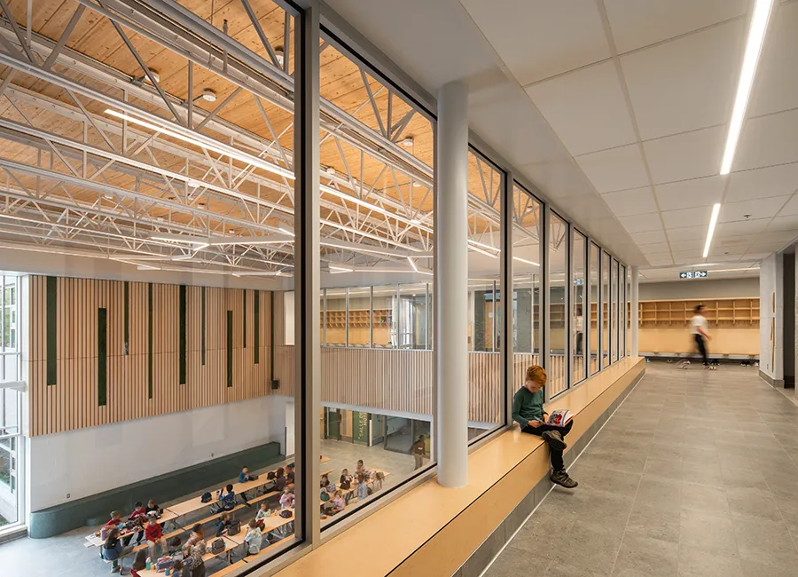 École primaire Domaine Vert-Nord 2 - Corridor