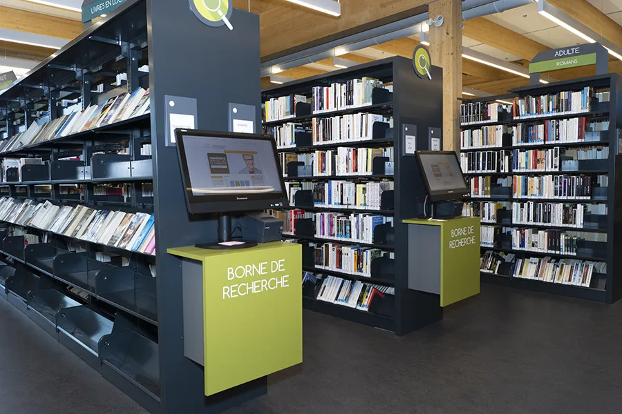 Signalisation Bibliothèque Paul-Mercier