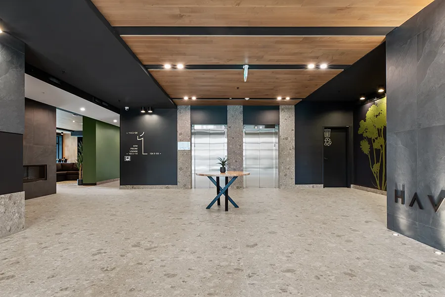 Havre du Cerf - Hall d'entrée